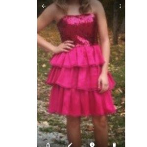 Homecoming dress pink size 2 XS