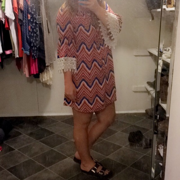 Short chevron dress or tunic. - Picture 3 of 3