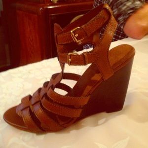 Nine West leather sandles