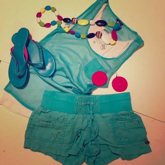 G by Guess linen shorts