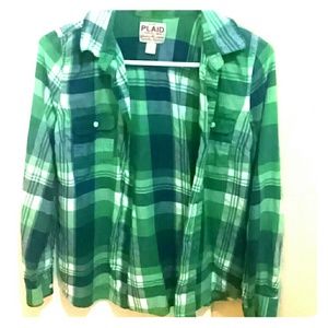 Nice and cozy plaid shirt