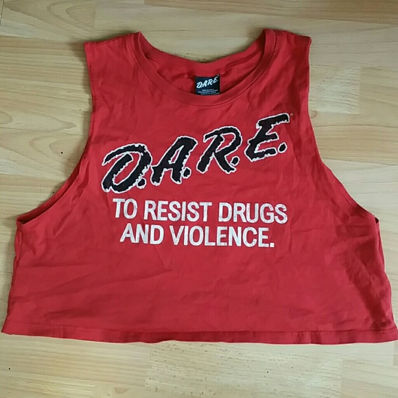 D.A.R.E. crop top
