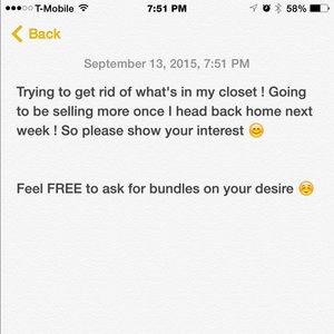 EVERYTHING MUST GO ! Bundles !
