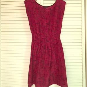 Burgundy Dress
