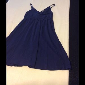 Dark blue dress