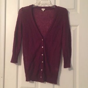 J.crew cardigan