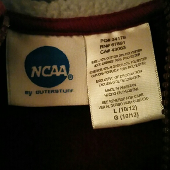 NCAA FSU jacket with hoodie - Picture 3 of 3