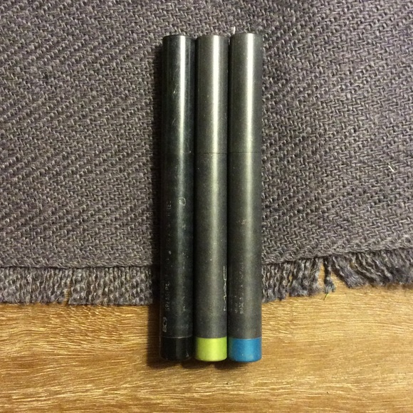 Three MAC Cosmetic shadesticks
