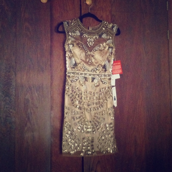 Beaded Prom Dress
