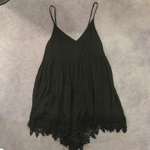 Black LF Romper