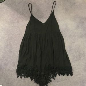 Black LF Romper