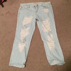 Mudd ripped boyfriend jeans