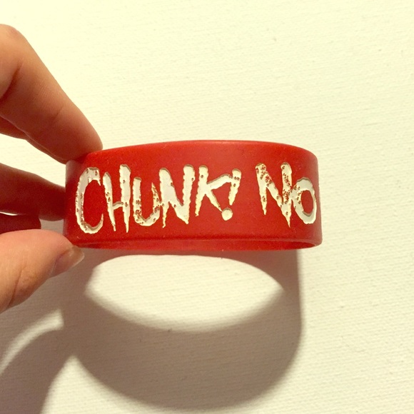 Chunk! No, Captain Chunk! Rubber bracelet