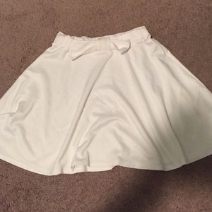 White Love Culture skirt