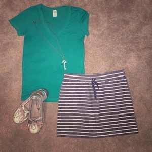 LOFT Terry Cloth Skirt Size Medium