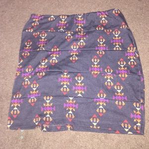 Nollie tribal pencil skirt