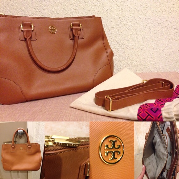 Tory Burch Robinson Double Zip Tote