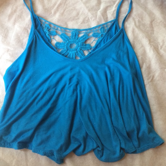 Blue tank