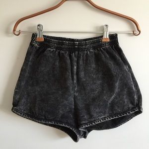 American Apparel Acid Wash Shorts