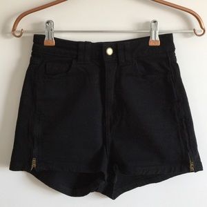 American Apparel High-Waisted Shorts