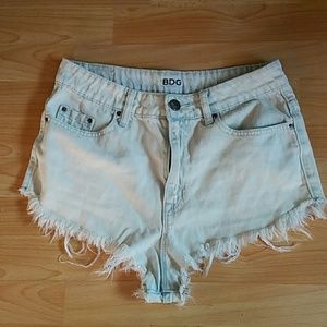 High waisted shorts