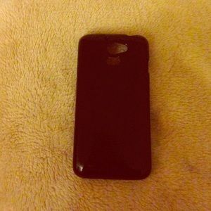 Black Huawei Ascend g330 Phone Case