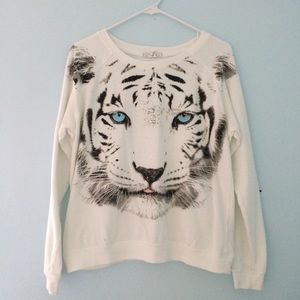 White Tiger Sweater