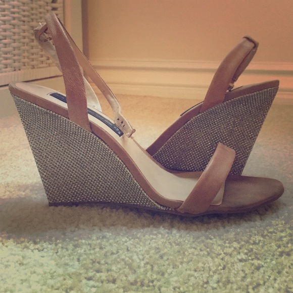 Steven by Steve Madden Carolee sparkle wedges
