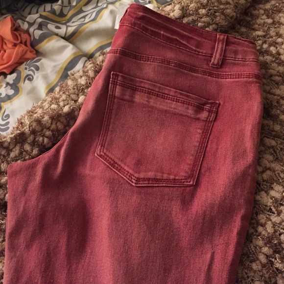 Pink Mossimo Boot-Cut Jeans