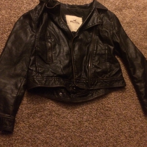Faux leather jacket