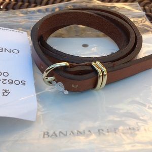 Banana Republic Triple Wrap Camel Color Braclet