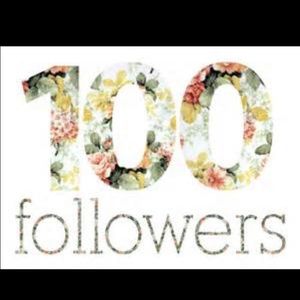 100 FOLLOWERS 🎊🎉💖💕💕💕