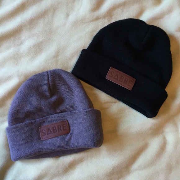 Two Sabre Beanies