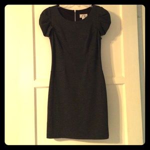 Black and gray dress