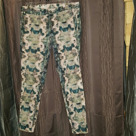 Madewell skinny skinny ankle size 29