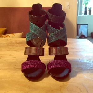 Giuseppe Zanotti Multicolor Heals