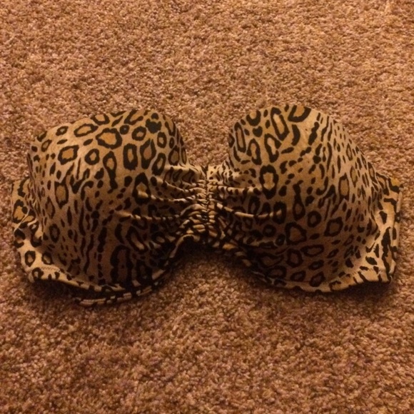 Cheetah print Bikini Top