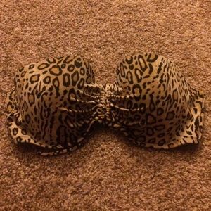 Cheetah print Bikini Top