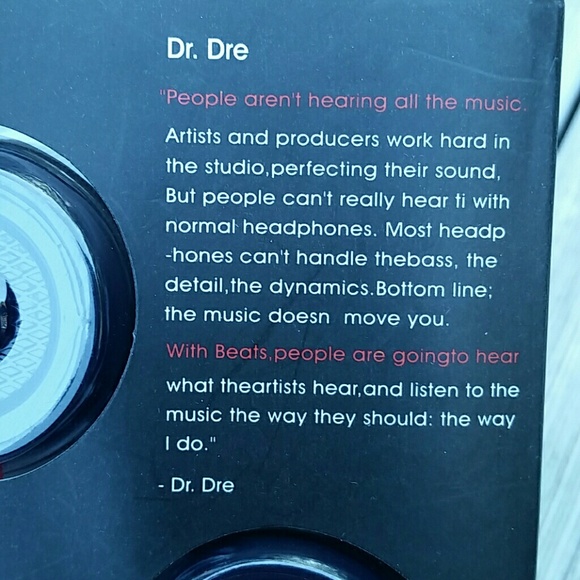 Dr. Dre Rio Beats Authentic Headphones BNIB - Picture 3 of 4
