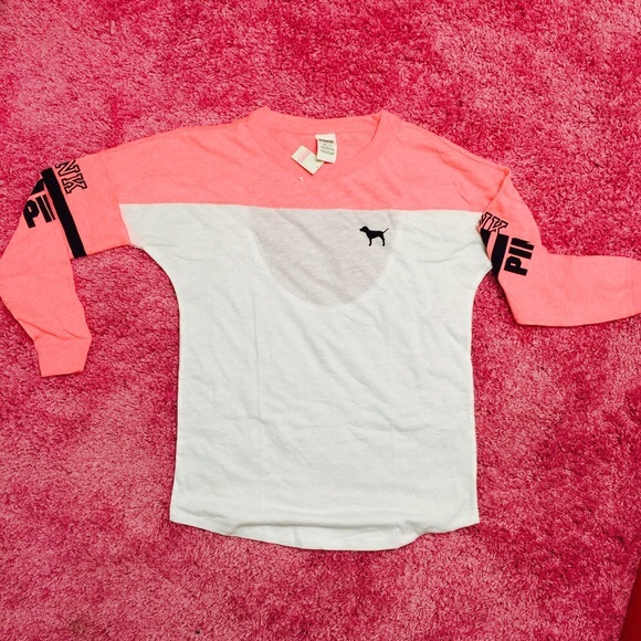 Victoria Secret PINK Varsity Crew Open back