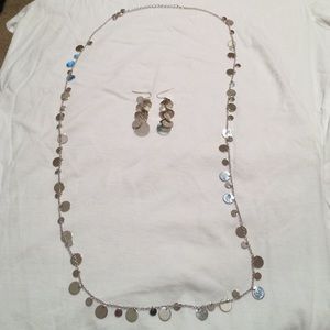 Necklace with earrings