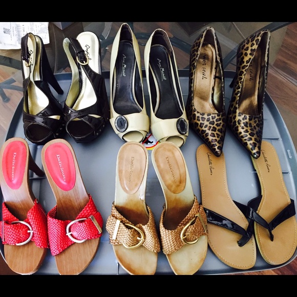 Women's shoes, all size 8