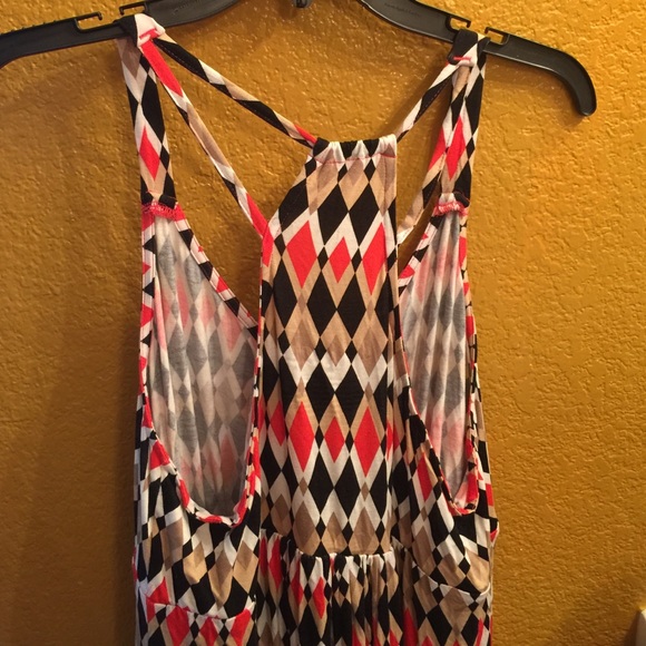 Tribal Maxi Dress (1) - Picture 3 of 4
