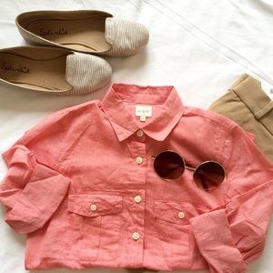 J.Crew "The Perfect Shirt" button up