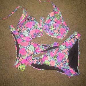 Victoria's Secret Bikini (top and two bottoms)
