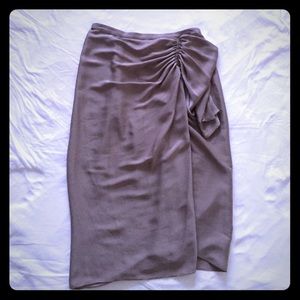 Knee-length skirt