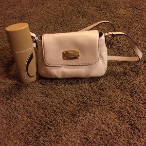 Michael Kors white crossbody