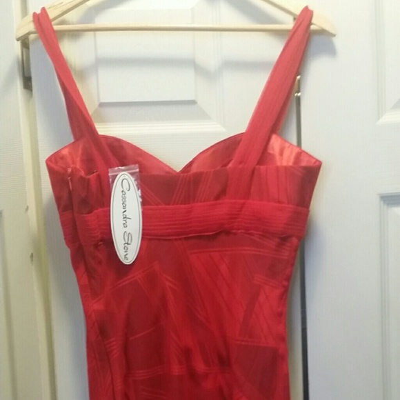 BNWT RED cocktail party dress - Picture 3 of 4