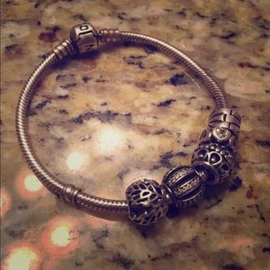 Pandora Bracelet with Beads