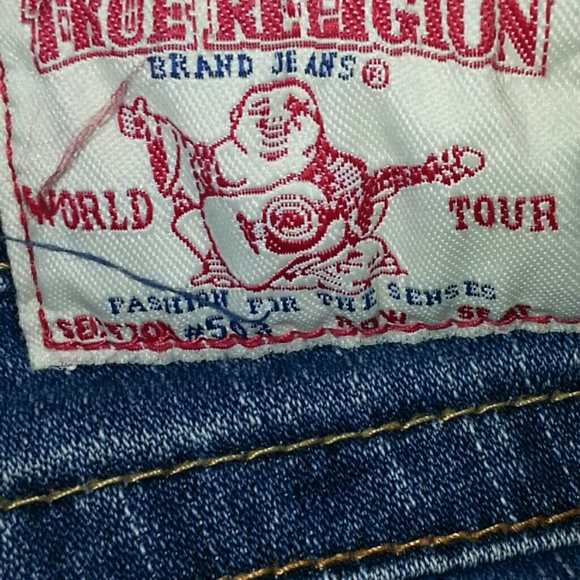 True Religion Flare Jean's Sz 26 (Euro) women's Jeans - Picture 2 of 4